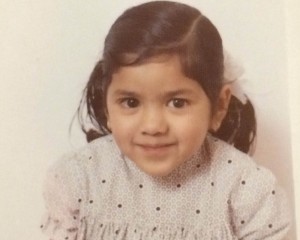 Zehra Patwa as a child.