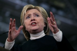 Democratic presidential candidate Hillary Clinton. (Justin Sullivan/Getty Images)
