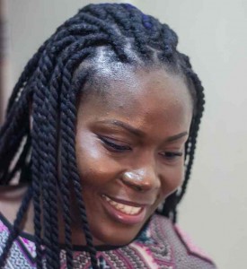 Joy Onoriose, a counsellor at the centre. Photograph: Logo Oluwamuyiwa Adeyemi 