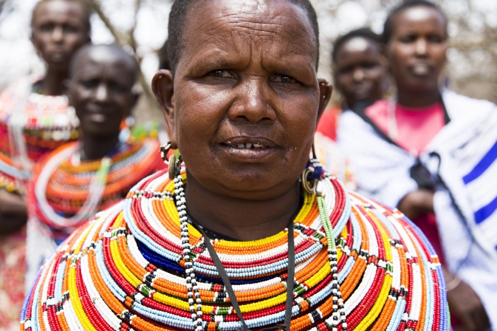 Josepaht’s mum, Leah, leads a group of 23 women in the campaign to end FGM. Picture: Jessica Lea/DFID