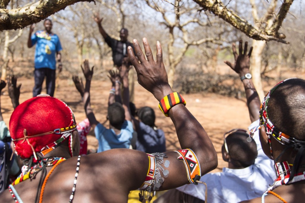 Community discussions, and public agreement, are key tools in the abandonment of FGM. Picture: Jessica Lea/DFID