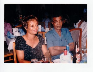 Mrs. Bosede Ransome Kuti and her husband, Dr. Beko Ransome-Kuti