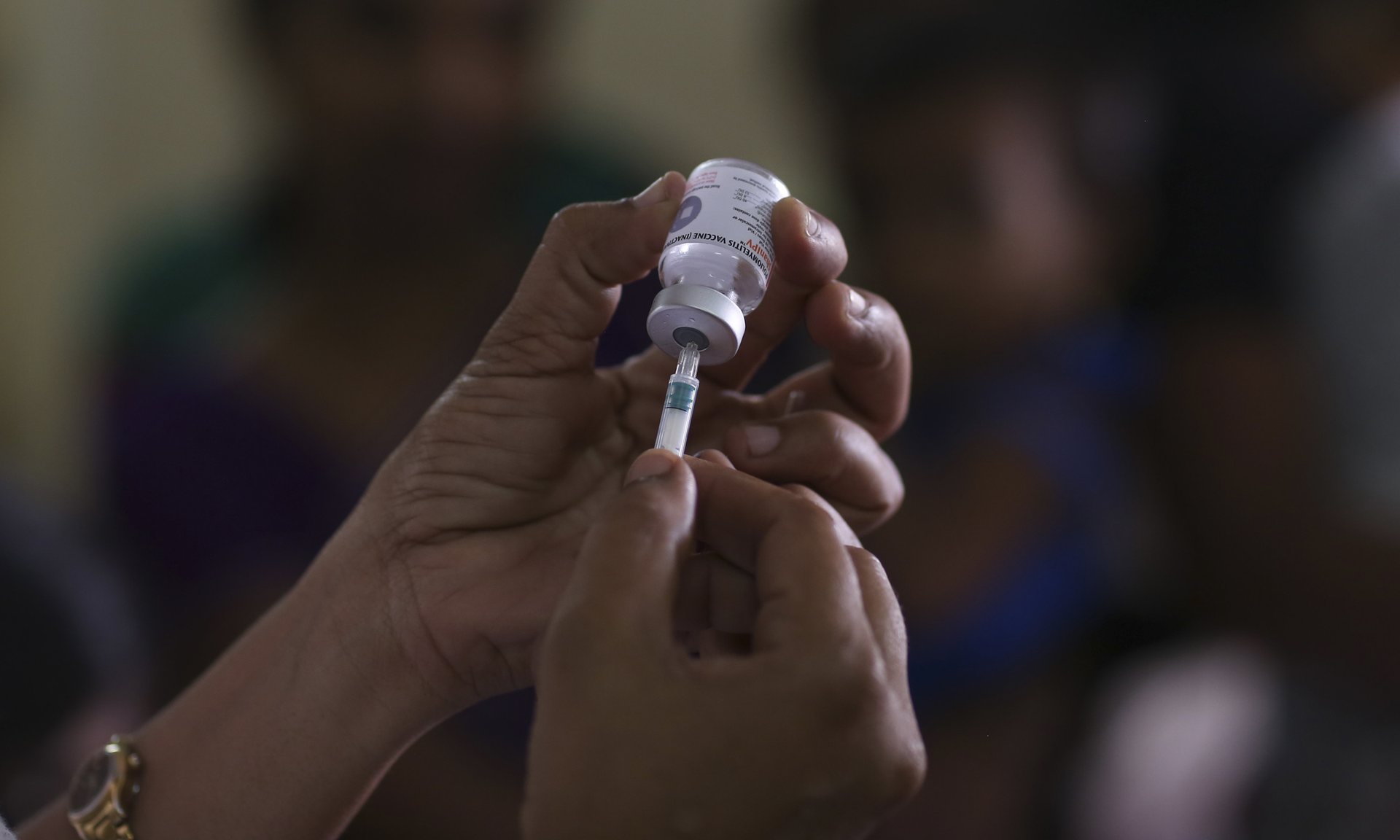 As cities across the world become more crowded, the storage and supply of vaccine doses will be critical to maintaining global health. Photograph: Mahesh Kumar A/AP