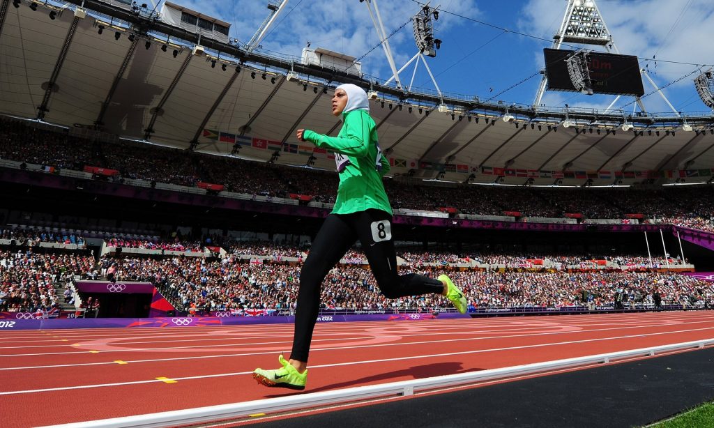 Sara Al-Attar will take part in her second Olympics after competing in London 2012. Photograph: Stu Forster/Getty Images