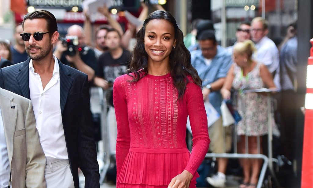 Zoe Saldana and her two sisters run Cinestar Pictures, the production company behind Gone Missing. Photograph: James Devaney/GC Images