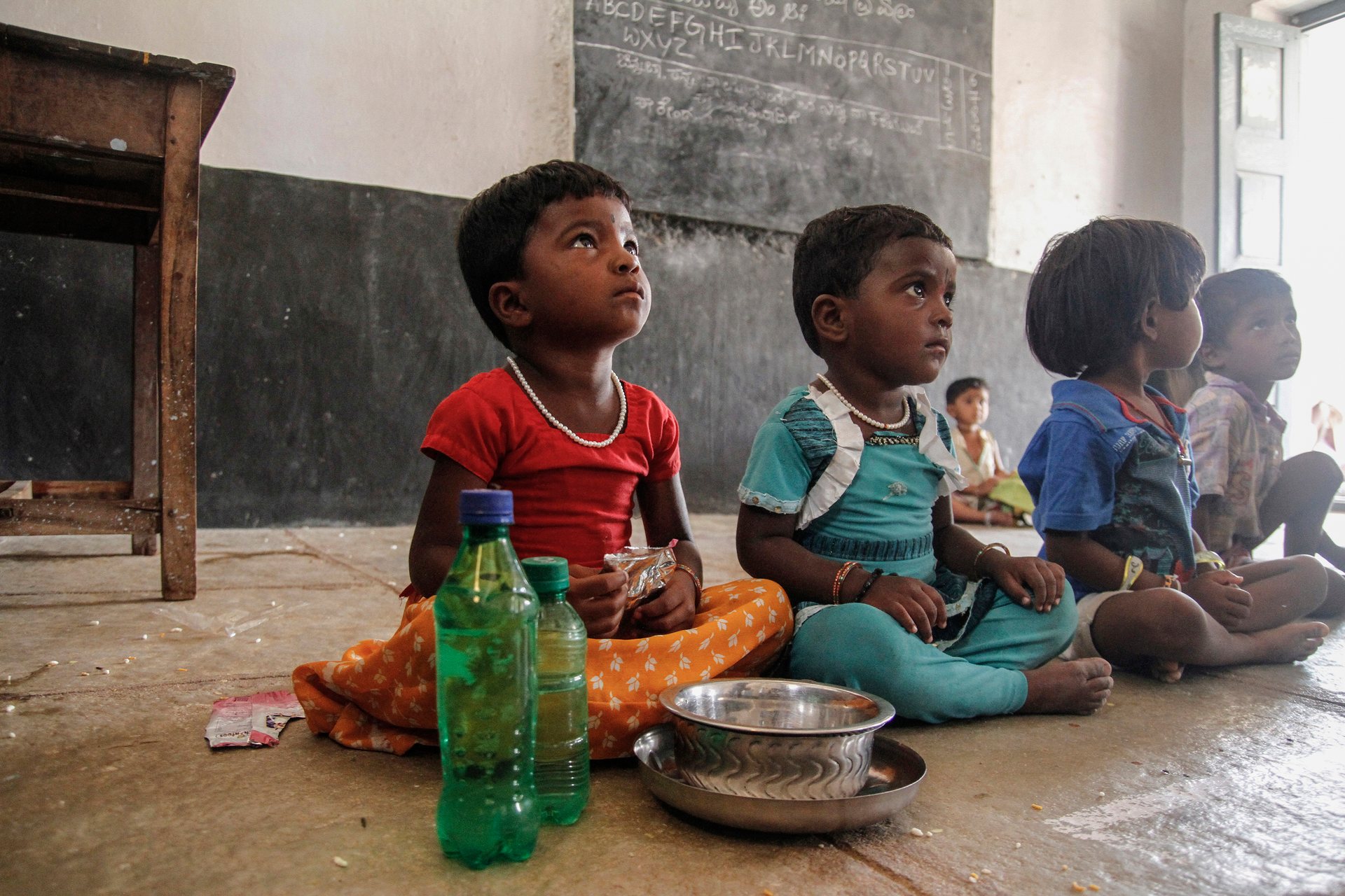 A child development centre in India, set up by the government in an effort to tackle malnutrition. Photograph: Ronny Sen/WaterAid