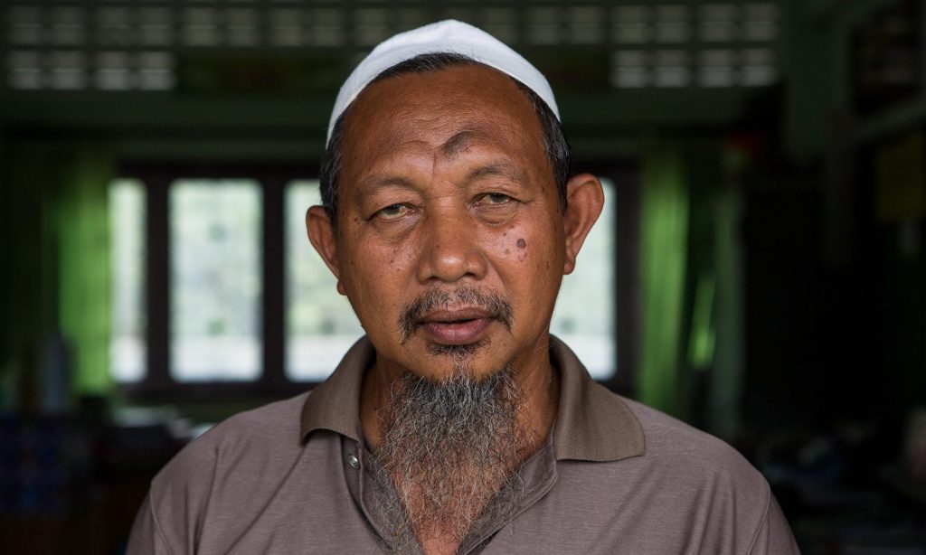 Ismail Jamaat has taught at Tanjung primary school for 29 years, many of them marred by violence.