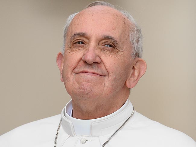 Pope Francis, shown here at his weekly general audience in St. Peter's Square at the Vatican on Wednesday, has emphasized inclusiveness in many of his speeches. In recent remarks, he reached out to atheists.