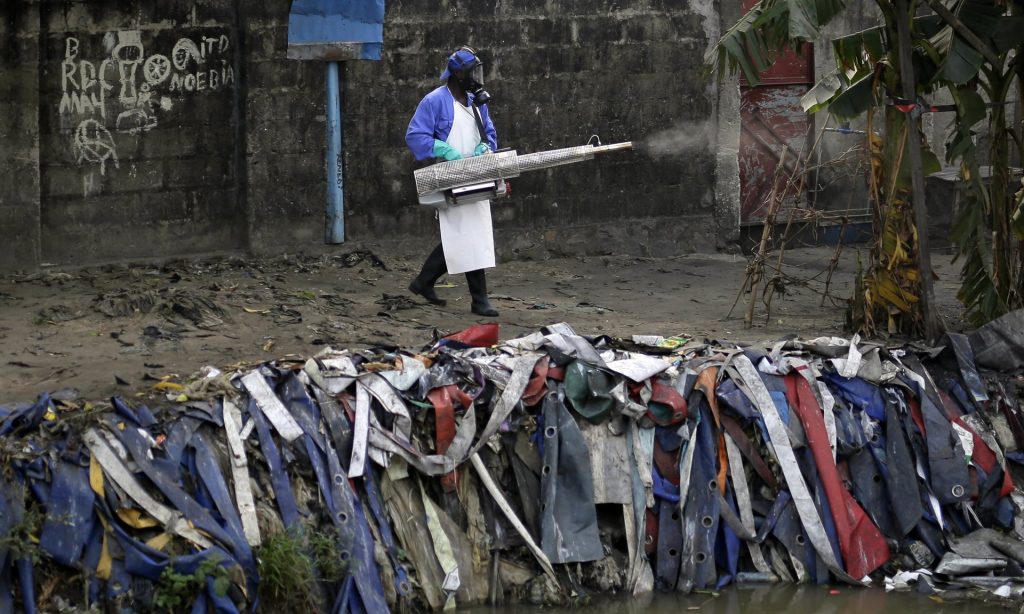 Time is running out to prevent the spread of yellow fever because the rains will begin in September. Photograph: Jerome Delay/AP