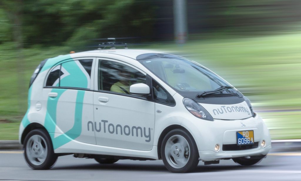 Nutonomy’s trial will be used to gather data about customer journeys - and how passengers feel about being driven by software Photograph: Yap Way-J