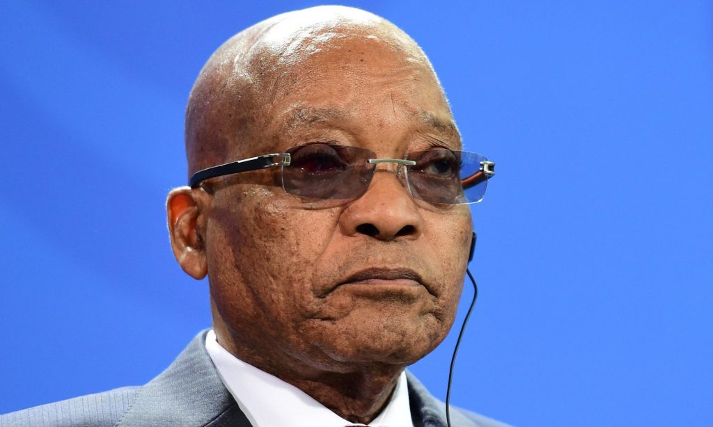 Jacob Zuma. Photograph: John Macdougall/AFP/Getty Images