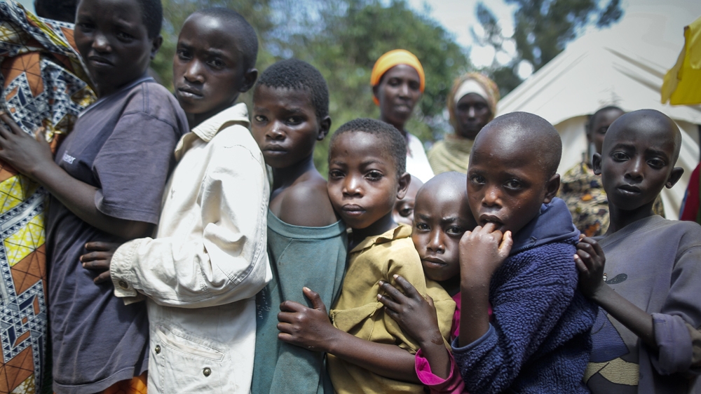 Of Burundi's more than 250,000 refugees, most are young women and children [Dai Kurokawa/EPA]