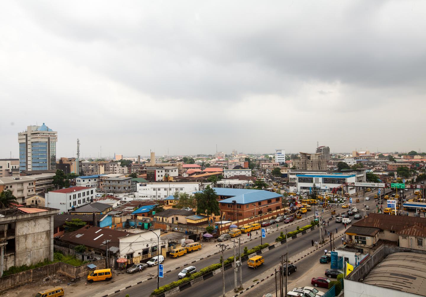 The Yaba district of Lagos, Nigeria's biggest city, has served as a hub for the West African country's budding tech and startup scene. Photo: ADEOLA OLAGUNJU