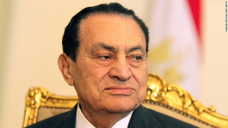 Hosni Mubarak, here in 2011, was forced to step down as Egypt's leader during the Arab Spring.
