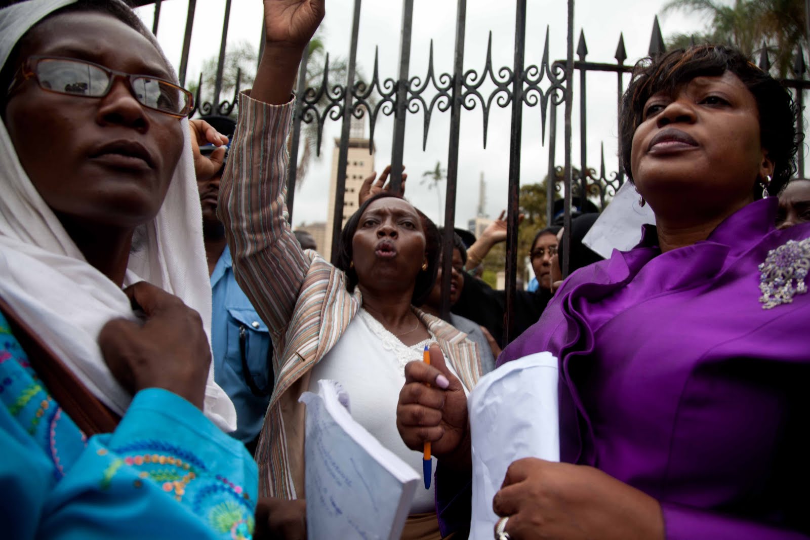 women march, kenya