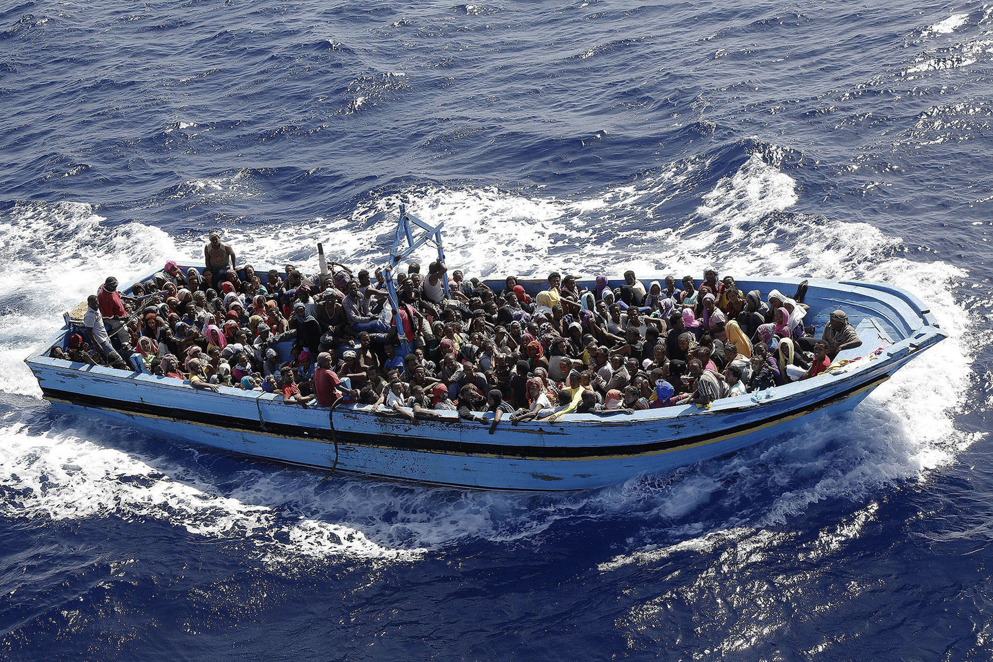 Drifting migrant boat in Mediterranean supplied with fuel but no rescue,  NGO says