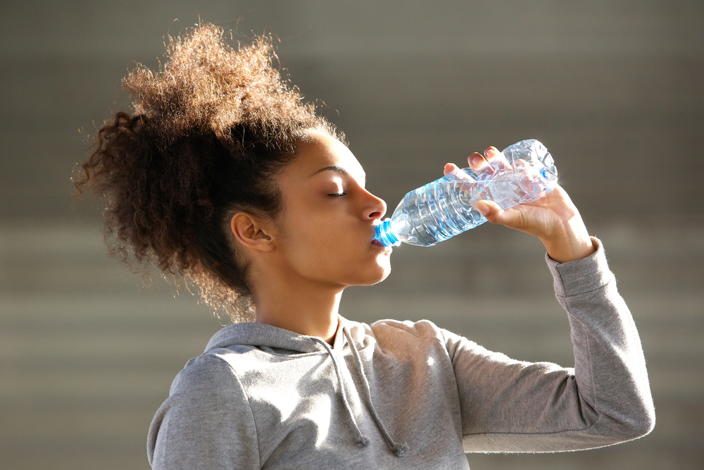 Image result for black women drink water