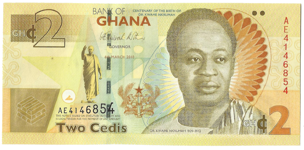Ghana two cedis