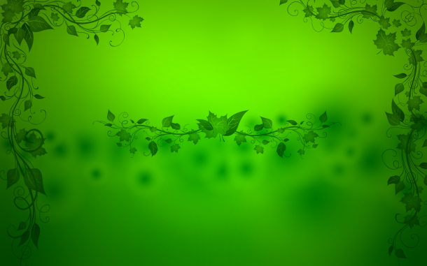 Green-Wallpaper-610x381