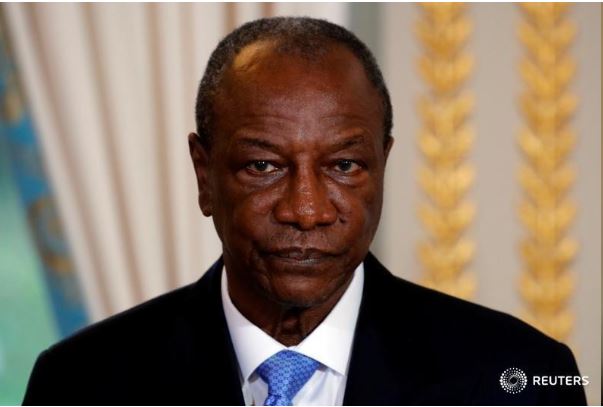 Guinea's President Alpha Conde. REUTERS/Philippe Wojazer