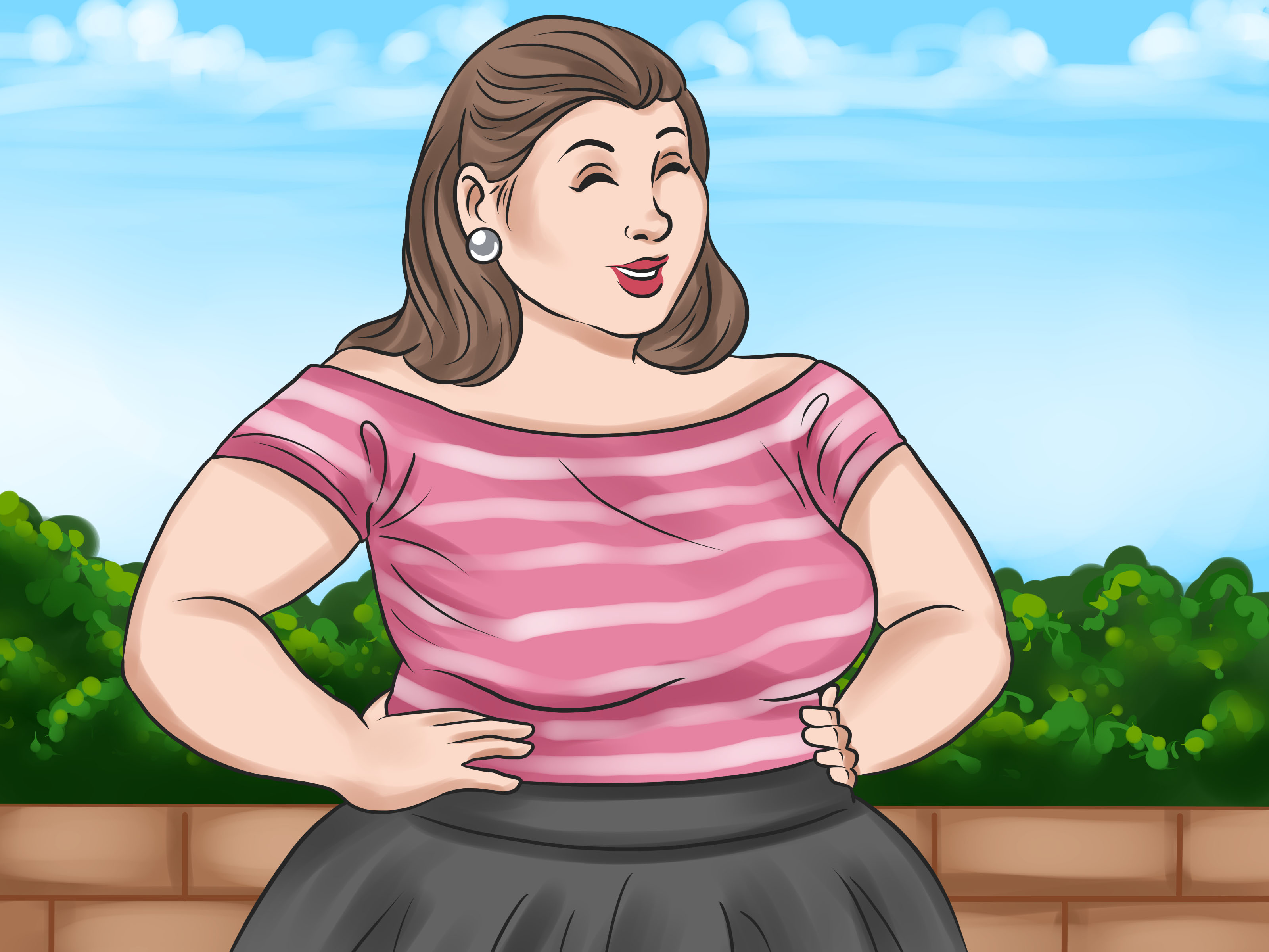 Look-Gorgeous-As-a-Heavily-Obese-Girl-Step-19