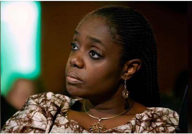 Nigeria's Finance Minister Kemi Adeosun attends the 2018 Annual Meetings of the African Export-Import Bank (Afreximbank) in Abuja, Nigeria July 13, 2018. REUTERS/Afolabi Sotunde