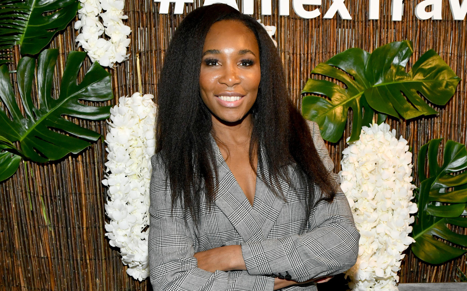NEW YORK, NEW YORK - NOVEMBER 07:  Venus Williams hosts an immersive experience presented by American Express Travel at the Greenwich Hotel on November 7, 2019, in New York City. (Photo by Craig Barritt/Getty Images for American Express)
