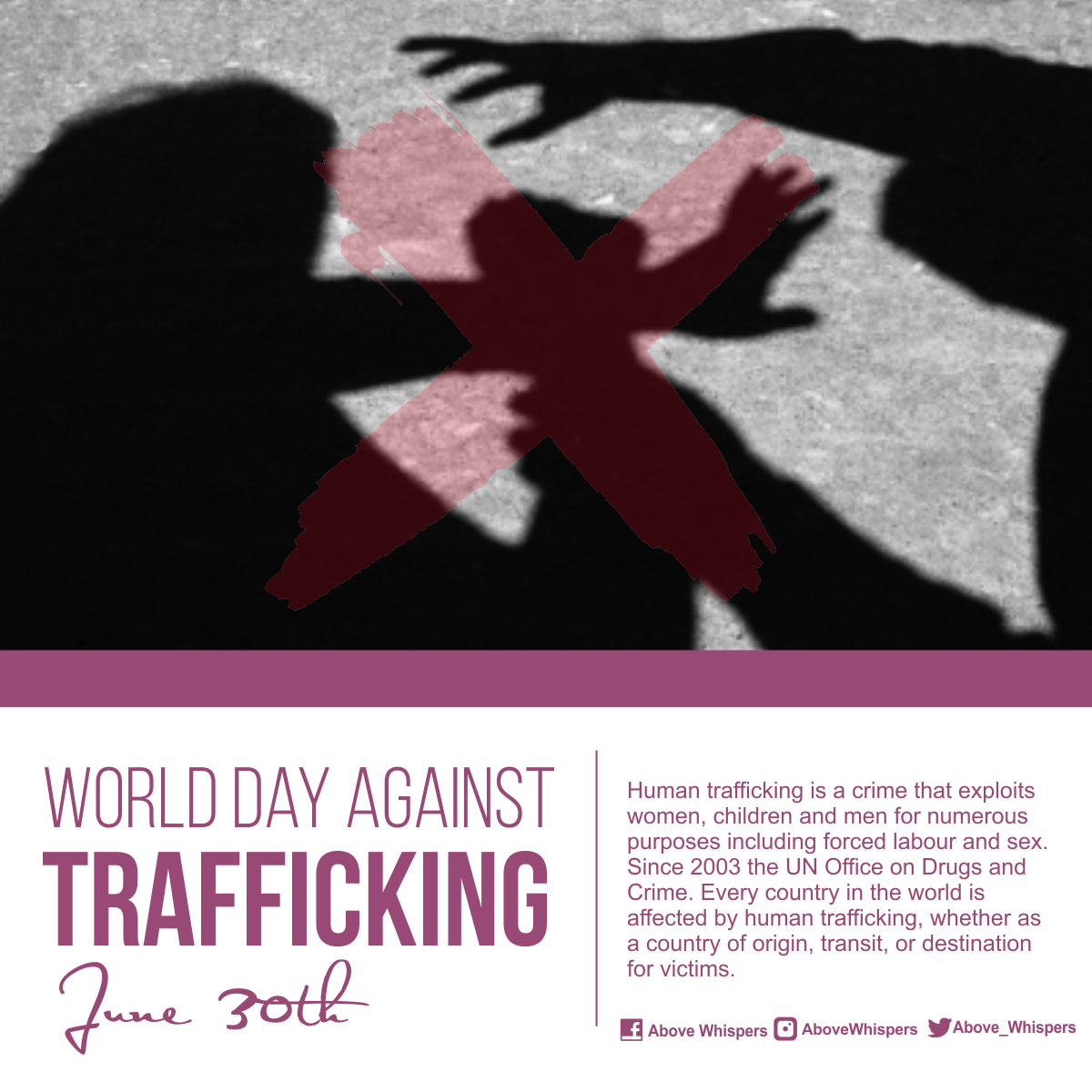 World Day Against Trafficking