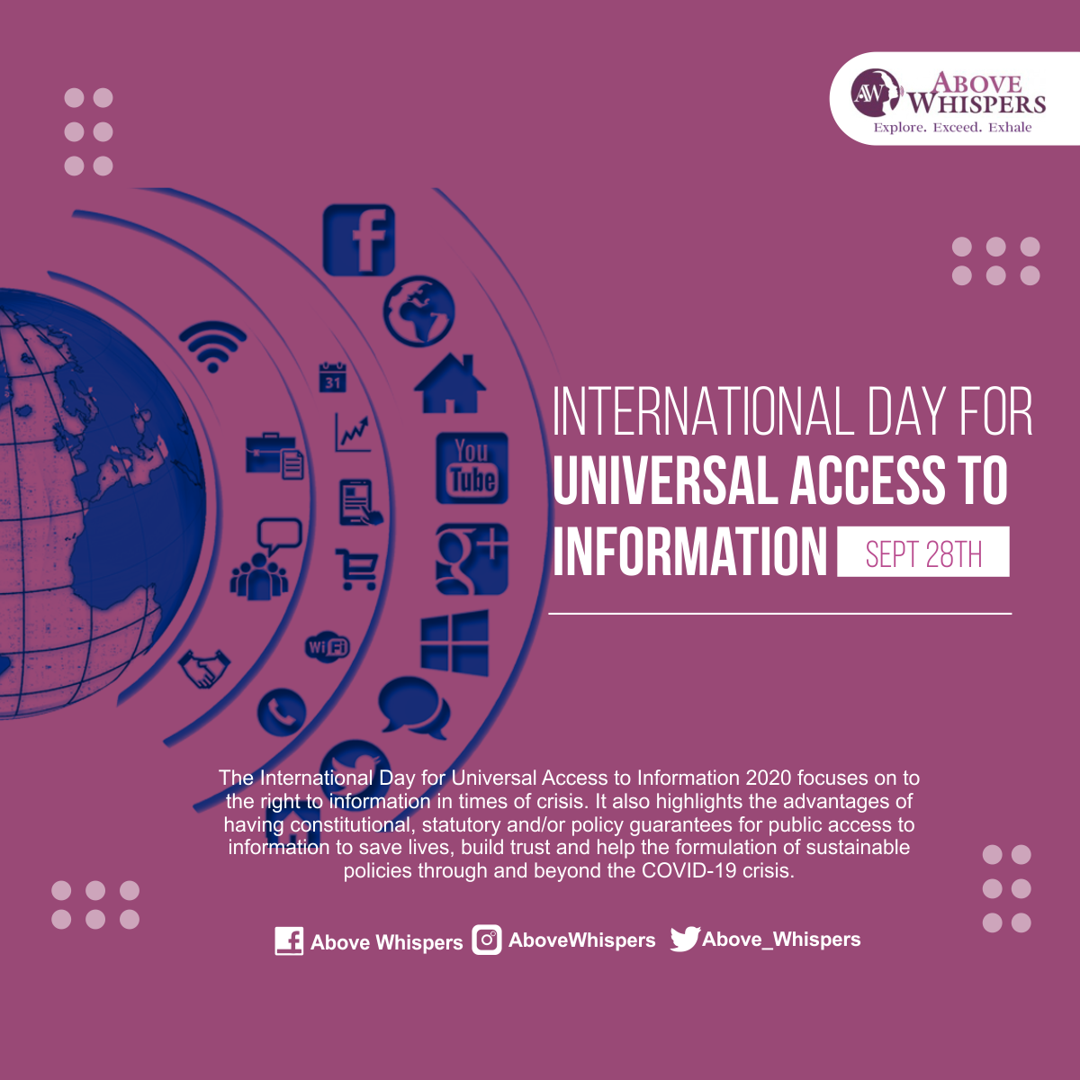 International Day For access to information 2