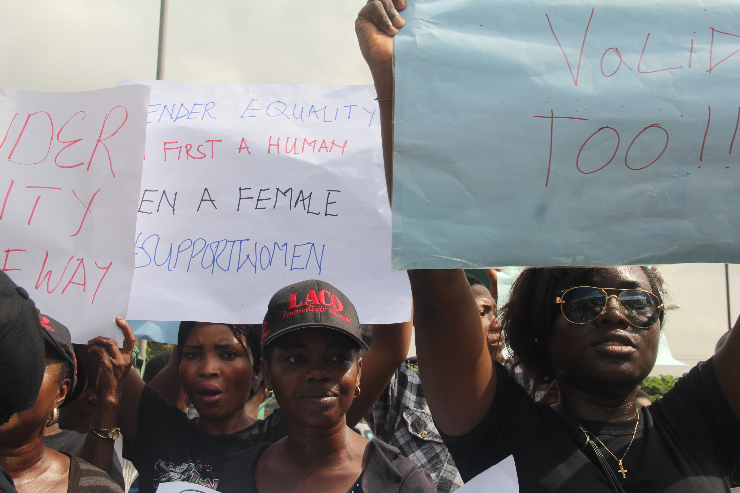 GEO BILL: Nigerian Women Protest Against Gender Inequality ...