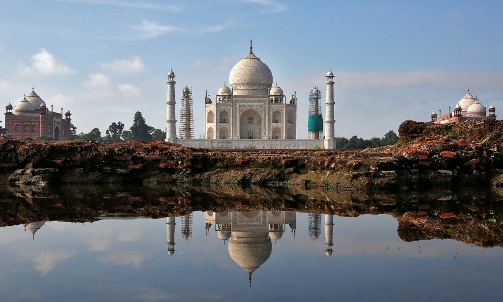 The Taj Mahal – a popular tourist spot. UK Foreign Office advice suggests visitors to India ‘respect local dress codes’. Photograph: Cathal Mcnaughton/Reuters