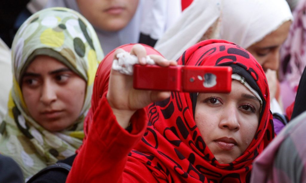 Developers of the app hope it will help to counter abuses by security forces in Egypt. Photograph: Peter Andrews/Reuters