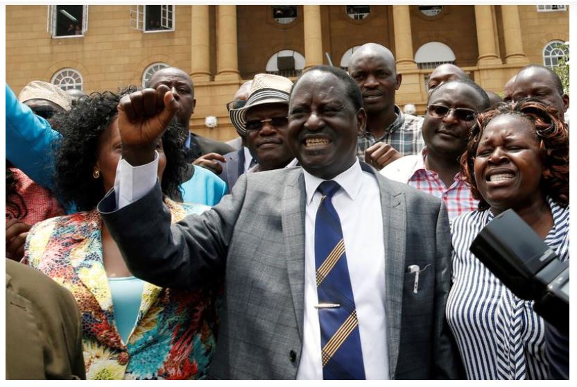 Reuters Staff 2 Min Read Opposition leader Raila Odinga. REUTERS/Baz Ratner
