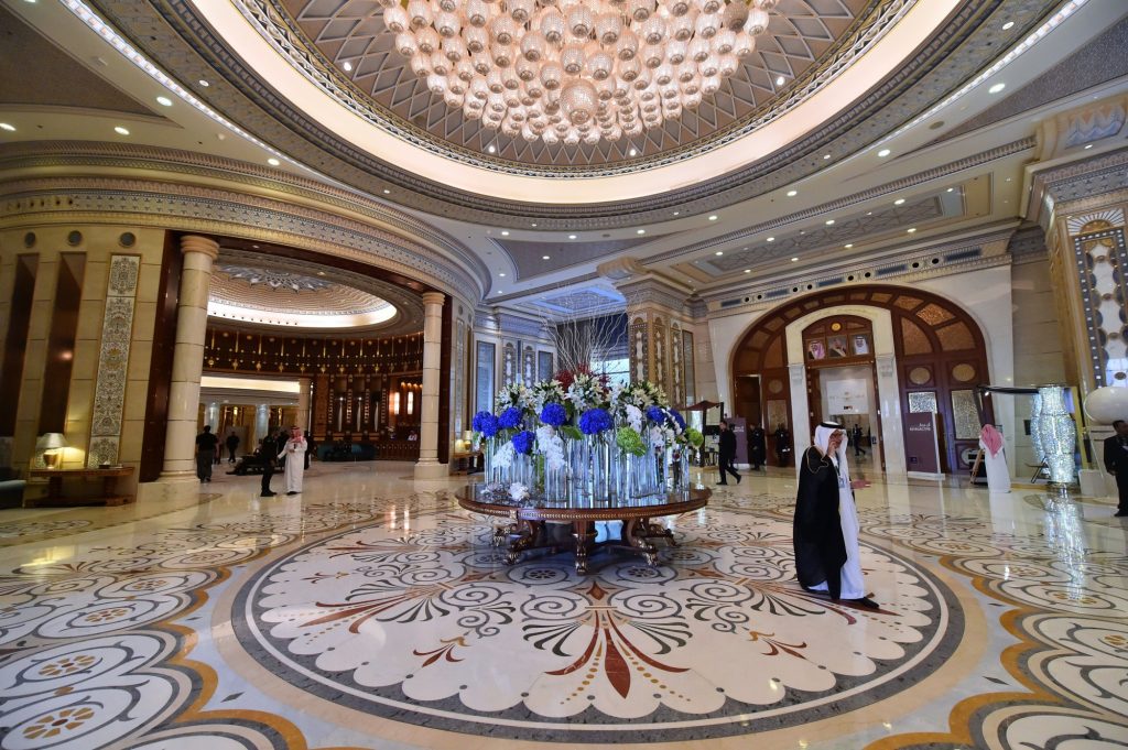 Ritz-Carlton in Riyadh Photographer: Giuseppe Cacace/AFP via Getty Images