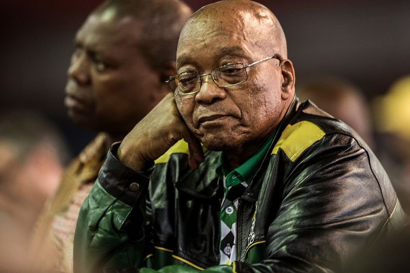 Jacob Zuma Photographer: Gulshan Khan/AFP via Getty Images