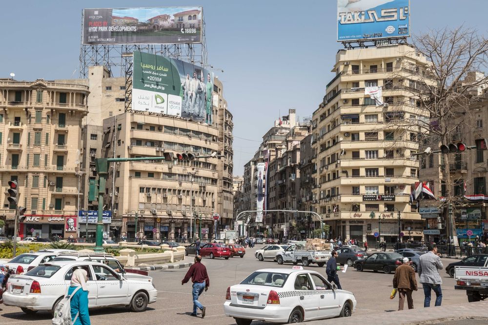 Tahrir square in Cairo. Photographer: Sima Diab/Bloomberg
