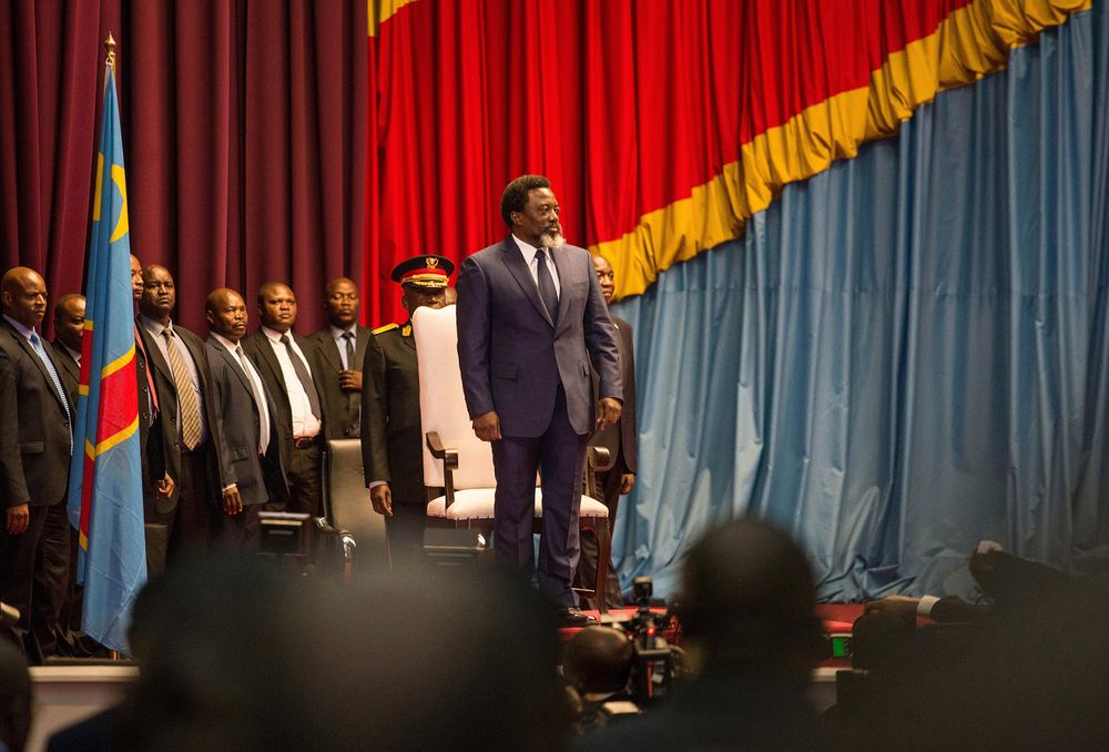 Joseph Kabila on July 19. Photographer: Junior D. Kannah/AFP via Getty Images