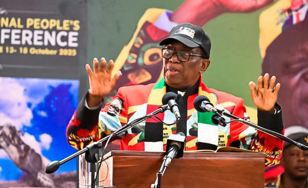 President Emmerson Mnangagwa/Zimbabwe